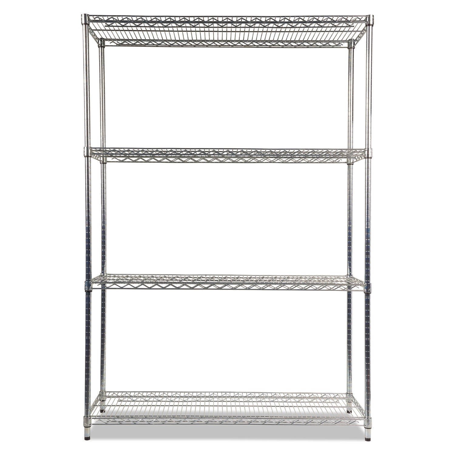 Alera® NSF Certified 4-Tier Industrial Wire Shelving Unit - 48