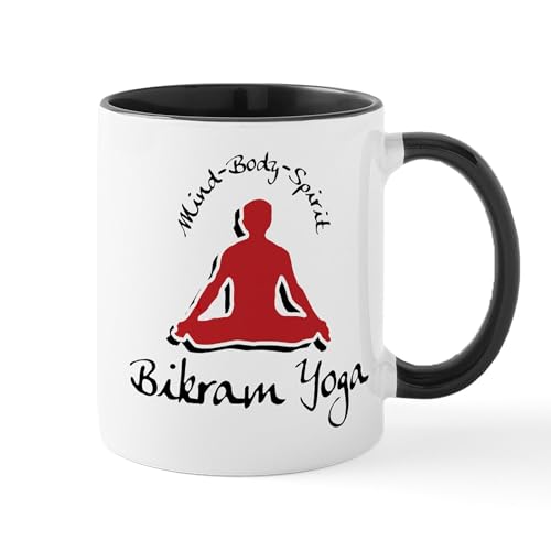 White/Black Inside - Bikram Yoga Mug