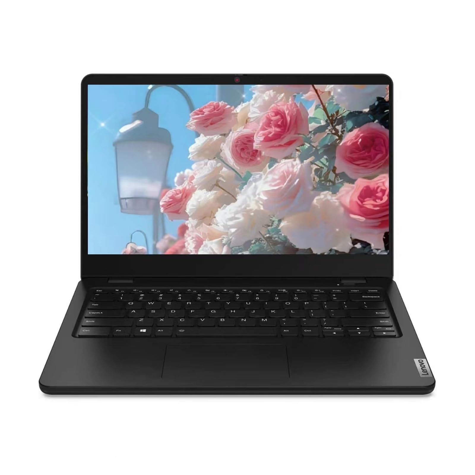 Lenovo 14w Gen 2 14-inch HD Laptop - AMD 3015e Processor, 4GB DDR4 RAM, 64GB eMMC Storage, Bluetooth, WiFi, Windows 10 Pro (Black) | Lightweight Business & Student Notebook for Remote Work, Online Classes & Travel Computing