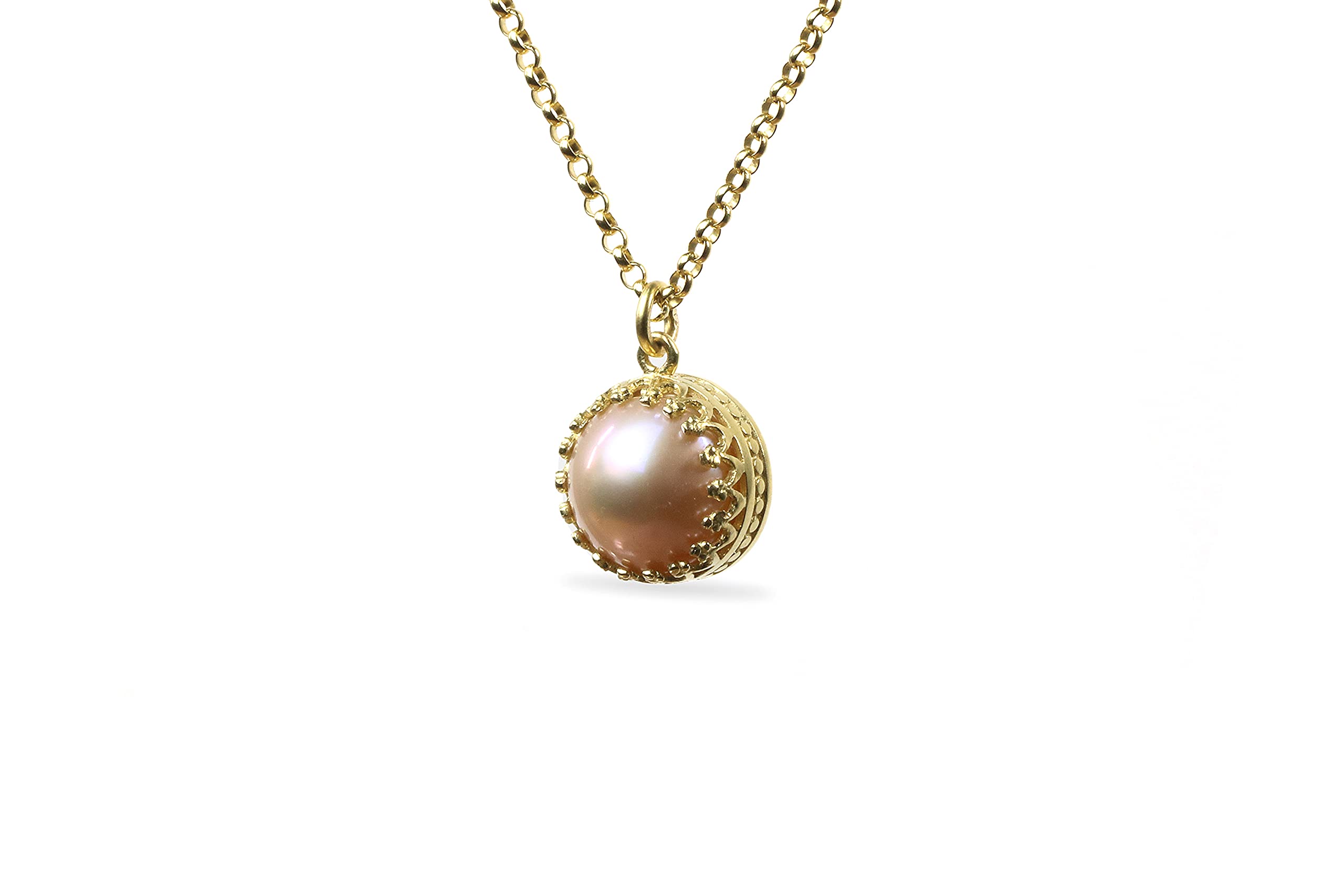 Elegant Pearl Necklace for Women - Handmade June Birthstone Jewelry | Wedding, Layering & Everyday Wear