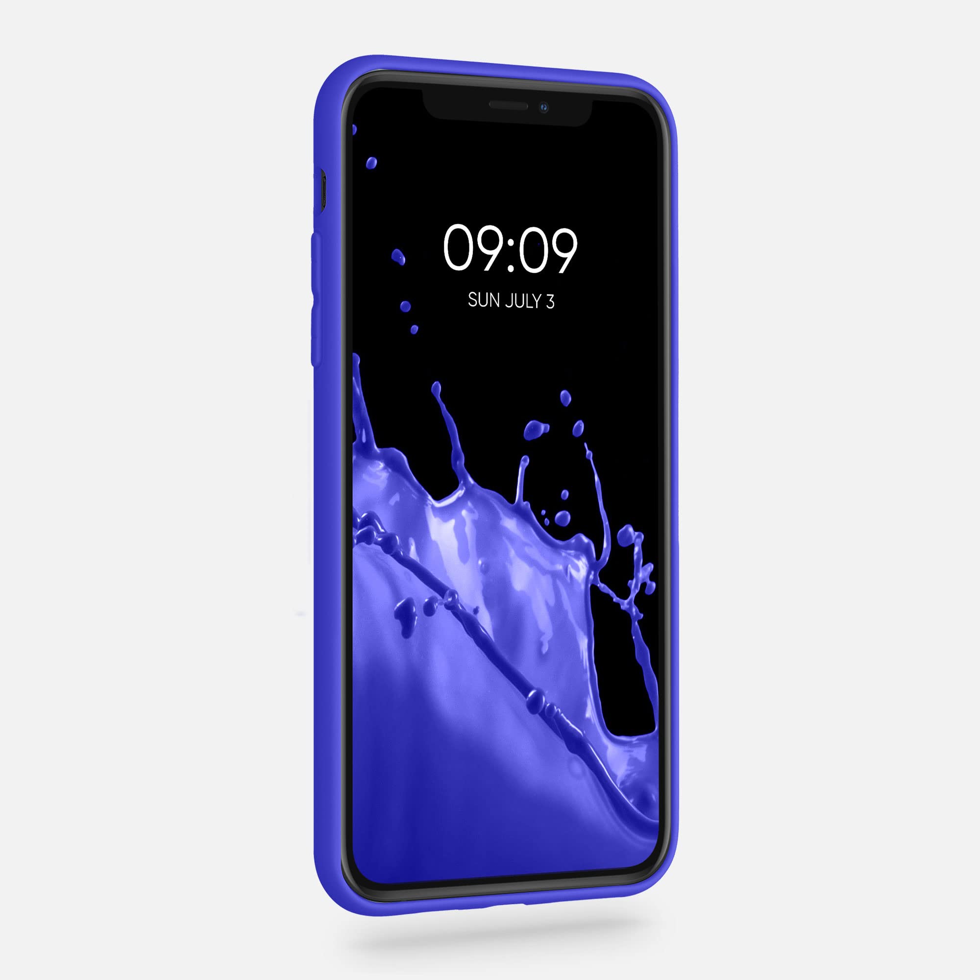 kwmobile Slim Protective TPU Silicone Case for Apple iPhone 11 Pro Max - Shockproof & Scratch Resistant Cover in Baltic Blue - Perfect for Everyday Use, Travel & Outdoor Activities
