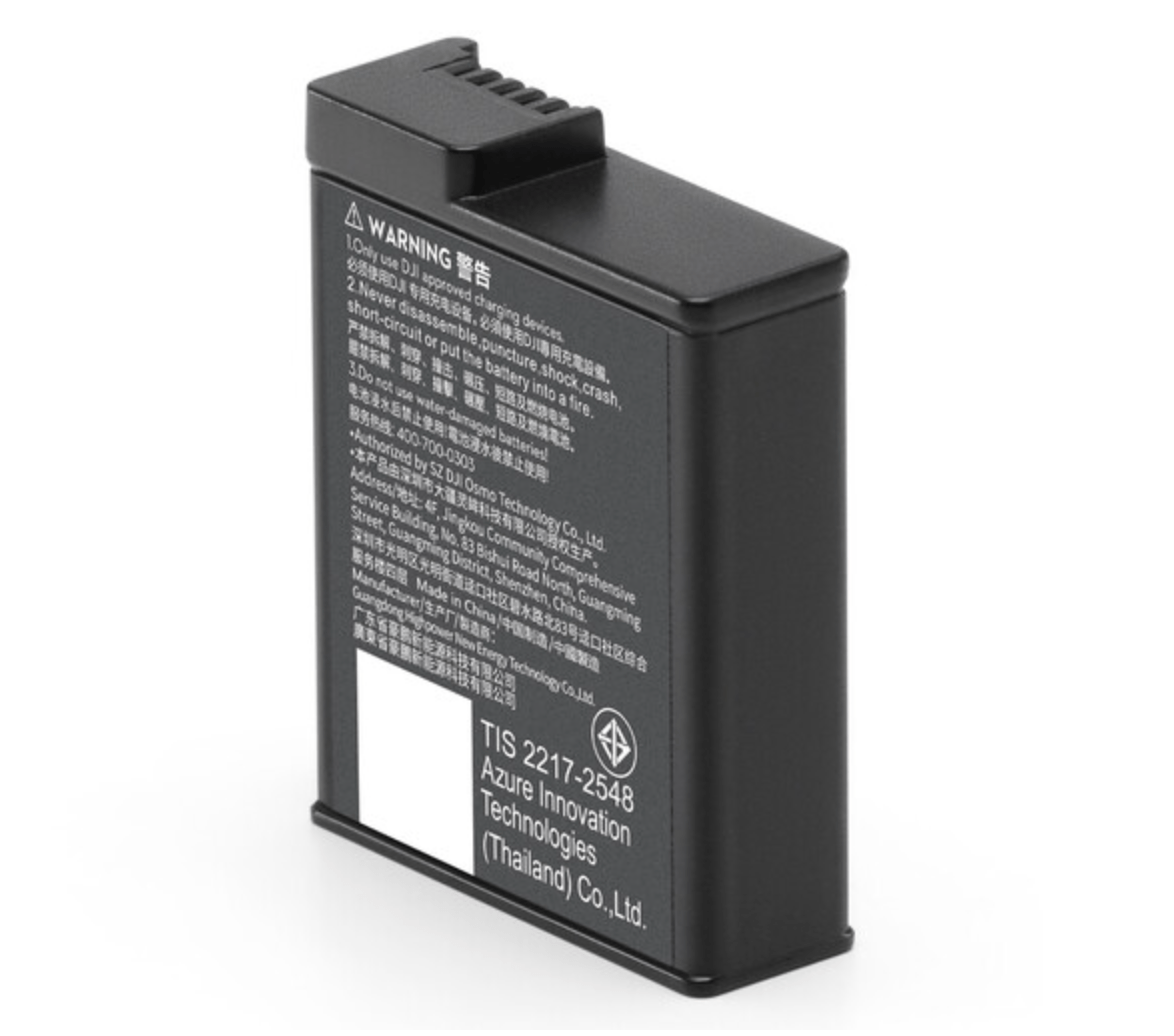 DJI Osmo Action 5 Extreme Battery Plus - 1950mAh High Capacity Replacement Battery for Extended Outdoor Adventure & Action Camera Recording