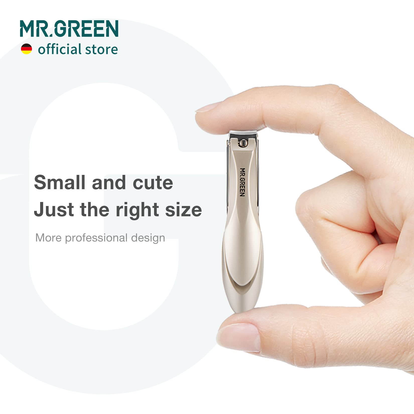 MR.GREEN Baby Safety Nail Clippers Set - Newborn Infant Nail Trimmer & Nano Glass Nail File for Gentle Fingernail Care | Essential Manicure Tools for Parents & Toddlers | Perfect for Home, Travel & Nursery Use