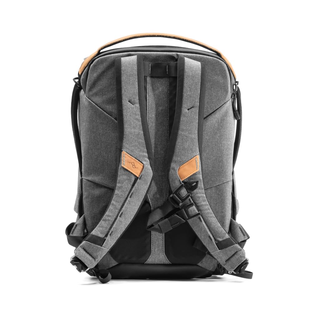 Peak Design Everyday Backpack V3 30L - Waterproof Camera Bag & Laptop Backpack with Tablet Sleeve - Durable Travel Backpack for Photographers & Commuters - BEDB-30-CH-3 (Charcoal) - Perfect for Urban Adventures, Work Commutes & Outdoor Photography