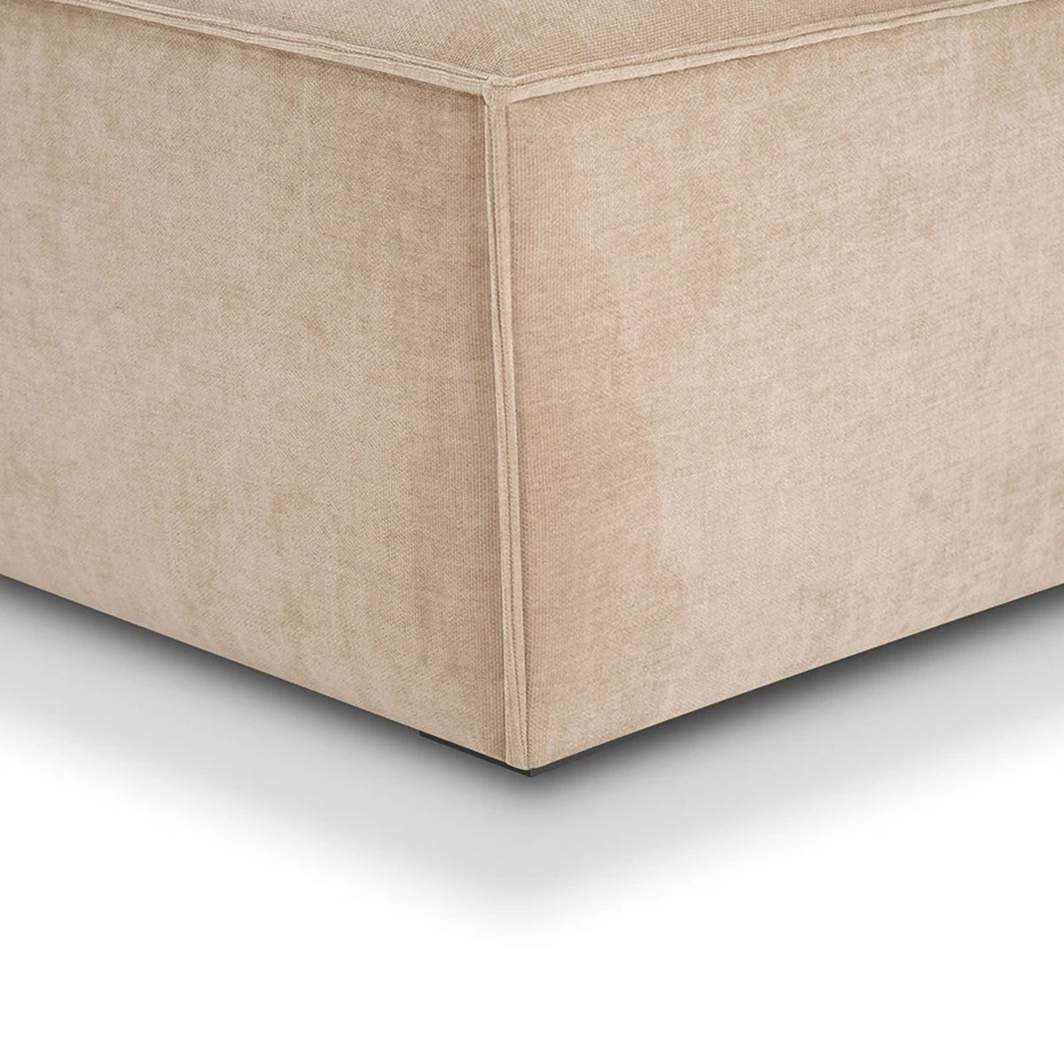 1-Seater Right Corner Modular Sofa in Durable Dane Fabric - Perfect for Small Apartments, Living Rooms & Cozy Spaces