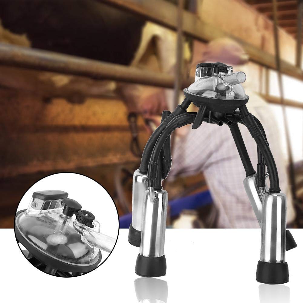 240CC Cow Milking Cluster Replacement - Durable Milking Machine Cup Set with Milk Claw for Dairy Farm Use | Ideal for Herd Management & Milk Production