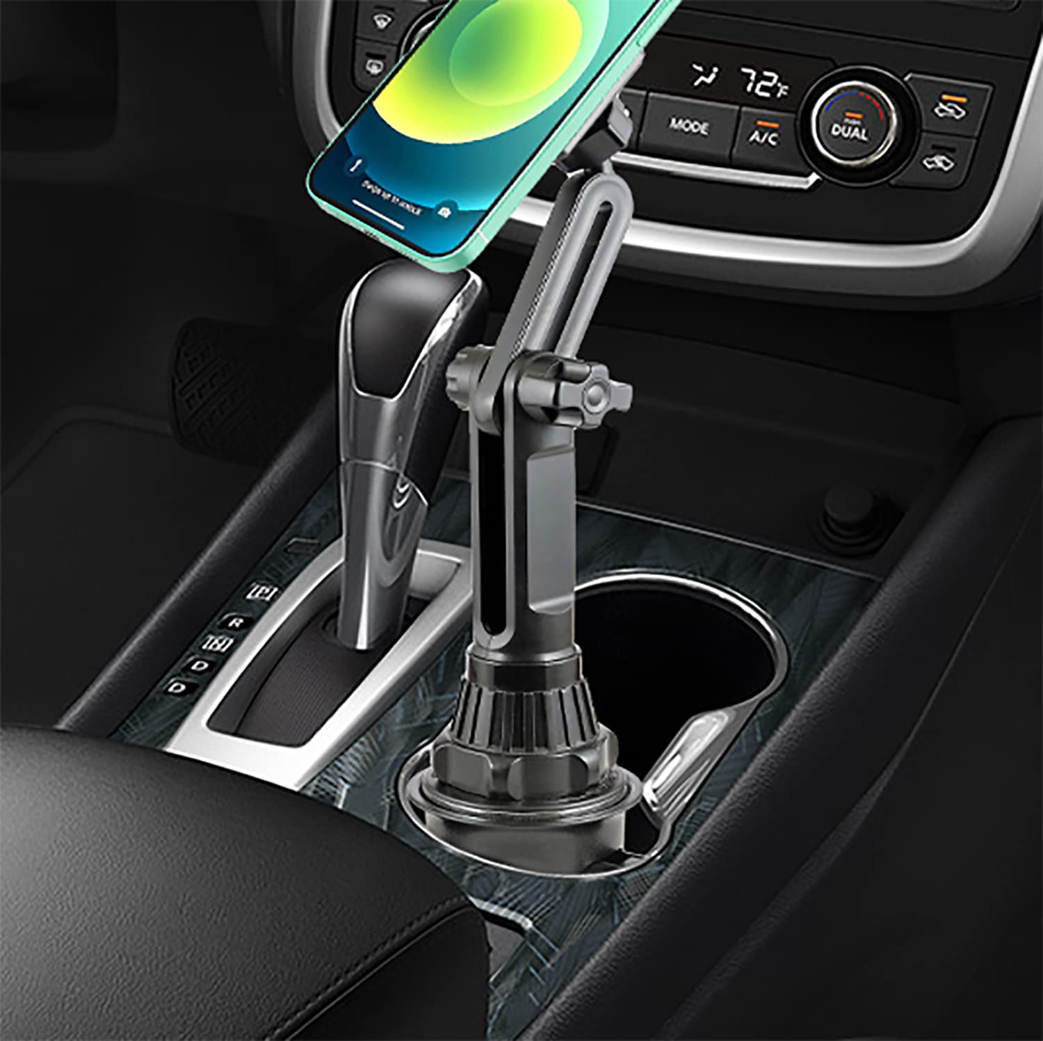 2X Powered Magnetic Car Phone Mount Holder - Ultra Strong X8 N50 Magnets for All Smartphones, iPads & Tablets | Secure Hands-Free Driving, Office & Home Use