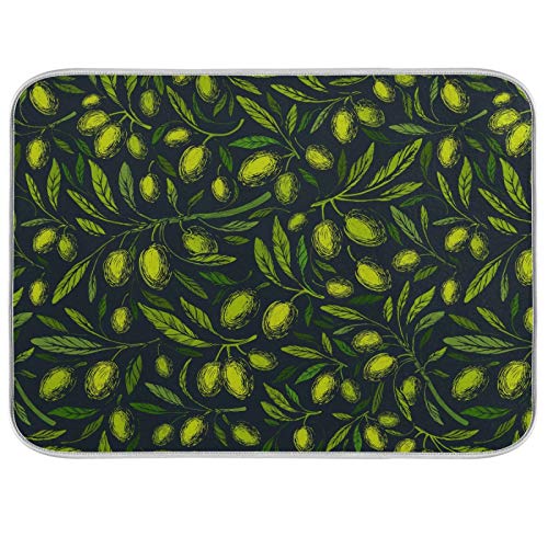 Green Branch Olive Pattern