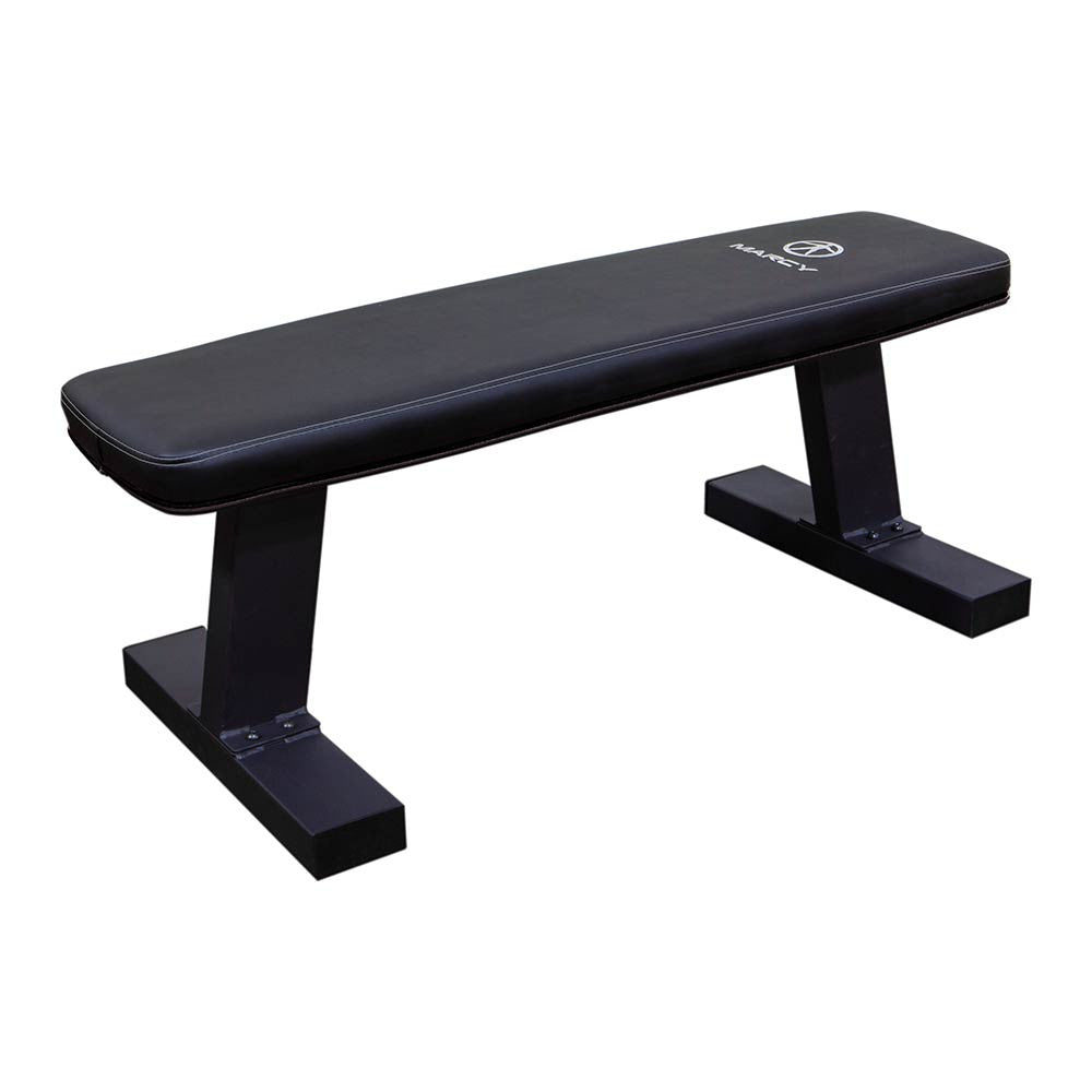 Adjustable Flat Weight Bench SB-10120 for Home Gym Workouts - Strength Training & Bodybuilding Equipment for Men & Women - Perfect for Small Spaces & Full-Body Exercises