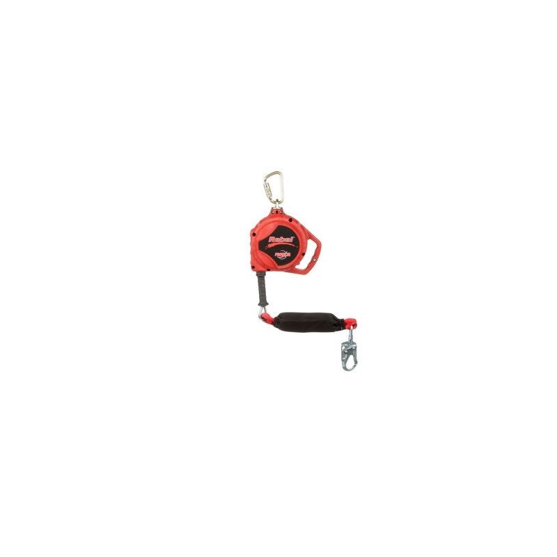 3M 20ft Self Retracting Safety Lanyard with Shock Absorber - Fall Protection Equipment for Construction, Roofing & Window Cleaning | OSHA Compliant Safety Gear for Workers at Heights