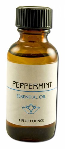 Lotus Light Pure Peppermint Essential Oil - 1 oz Natural Aromatherapy Oil for Diffuser, Massage & Stress Relief