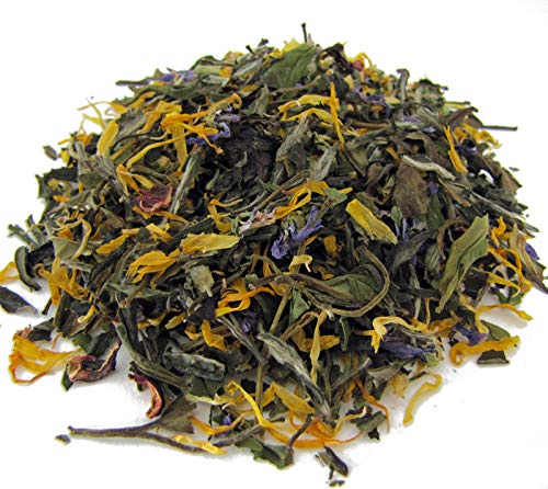 Premium Pomegranate Passion Loose Leaf White Tea by Simpson & Vail - 1oz Tin (10-12 Cups) | Antioxidant-Rich Herbal Tea for Relaxation & Wellness | Perfect for Afternoon Tea, Gifts & Self-Care Moments