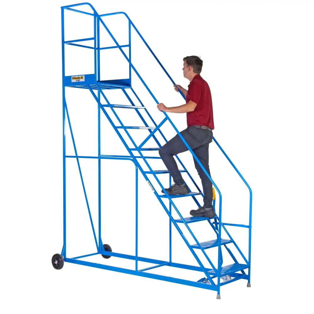 Easy Climb Steps for Dogs & Pets - Lightweight Portable Pet Stairs for Beds, Couches & Cars - Non-Slip Safe Pet Steps for Small & Senior Dogs