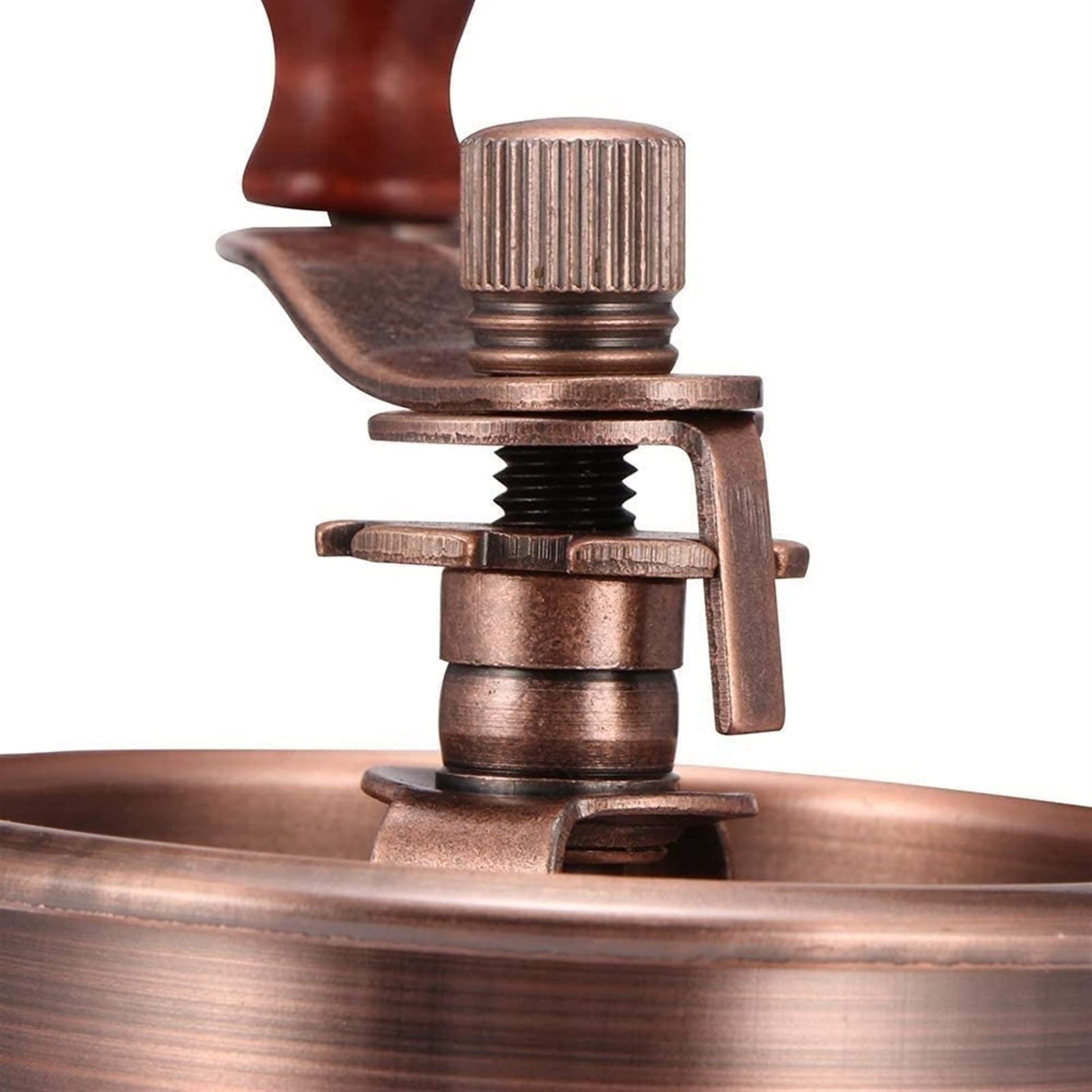 Vintage Manual Coffee Grinder - Hand Crank Wooden Coffee Bean Mill with Adjustable Coarseness, Perfect for Espresso, French Press & Pour Over - Great Gift for Coffee Lovers & Home Baristas