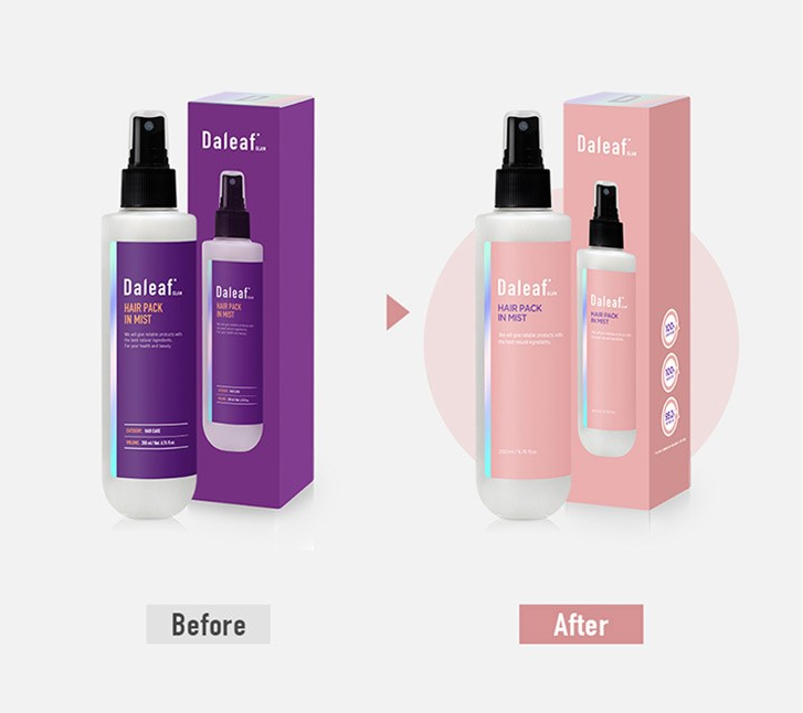 Daleaf Glam No Wash Hair Pack in Mist 200ml - Dry Shampoo for Oily Hair, Volumizing & Refreshing Hair Spray - Perfect for Travel, Gym & Busy Mornings