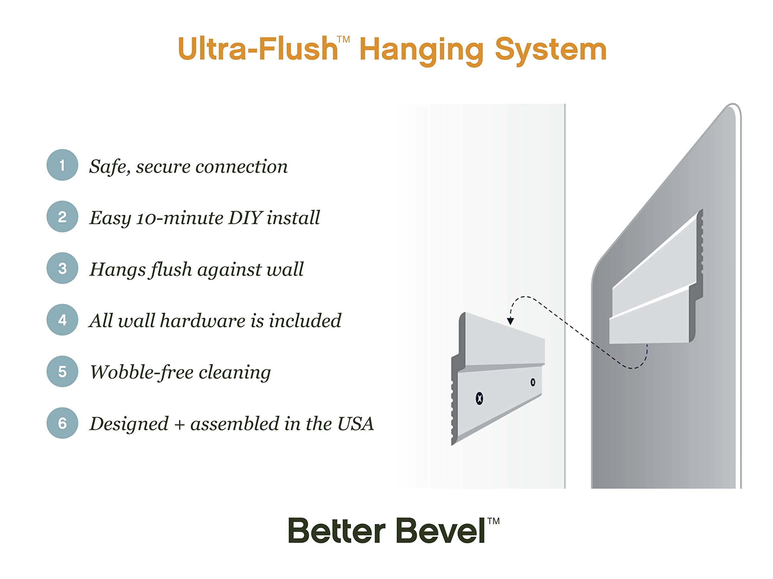 Better Bevel Wall Mirror - 24