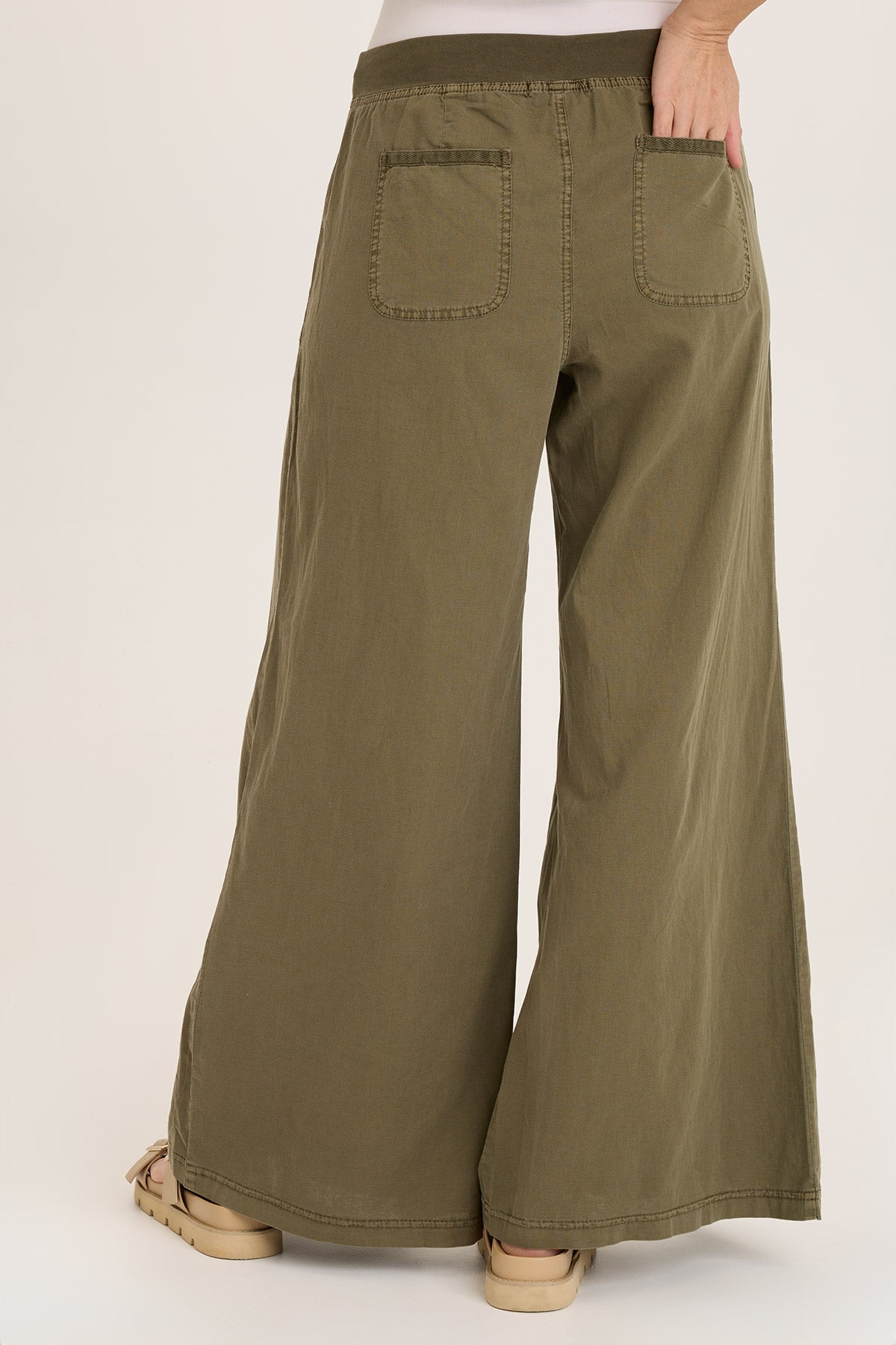 Zorba Linen Ultra Wide Leg Pants for Women - Comfortable High Waisted Palazzo Trousers - Perfect for Summer, Beach, and Boho Style Outfits