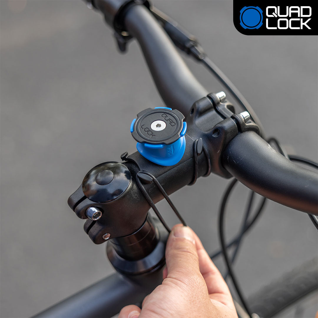 Premium Bike Handlebar & Stem Mount for Smartphones - Secure & Adjustable Cycling Phone Holder for Road & Mountain Bikes - Perfect for GPS Navigation & Fitness Tracking While Riding