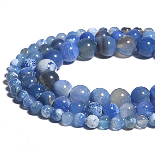 Blue Fire Dragon Agates