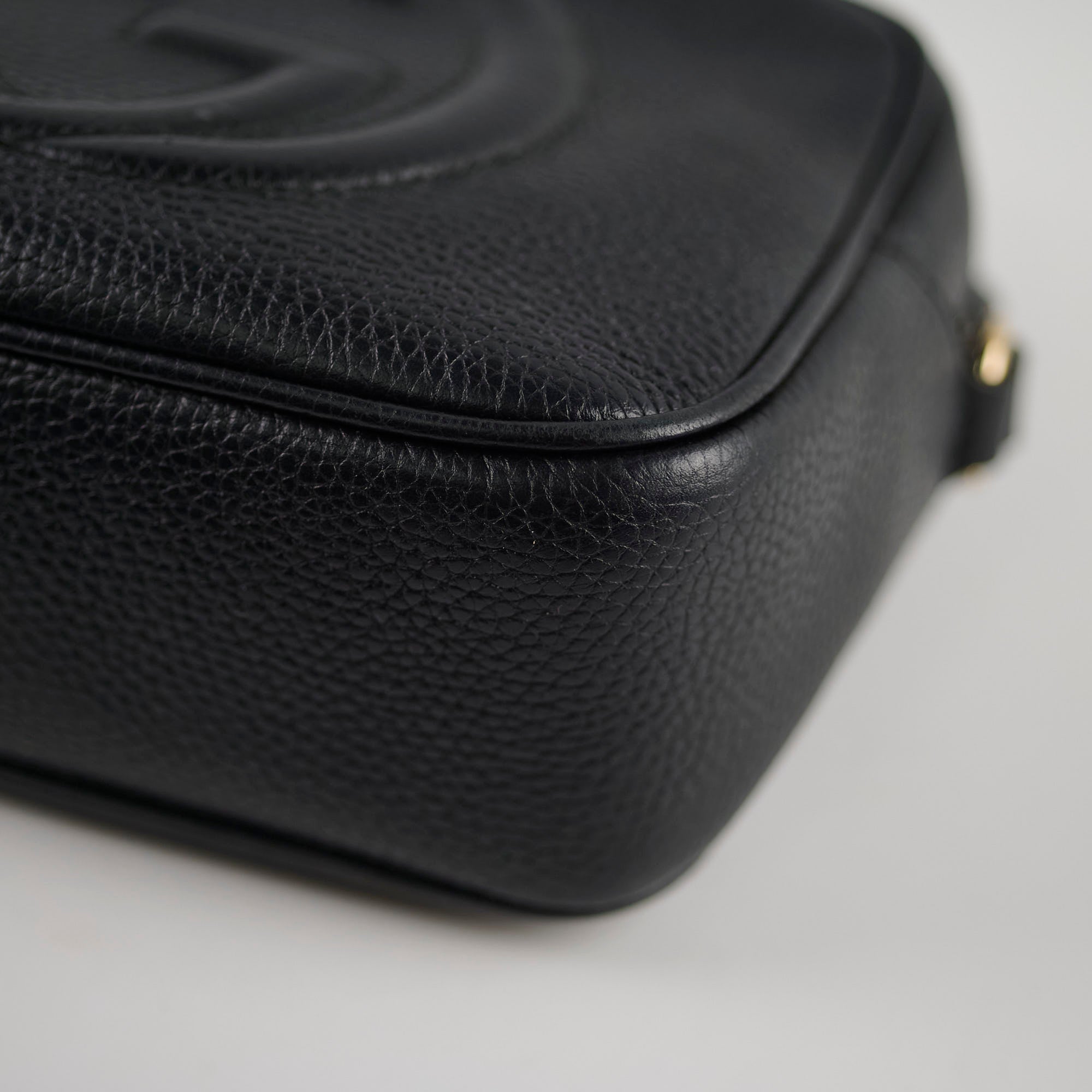 Gucci Disco Crossbody Bag for Women - Black Leather Shoulder Purse - Perfect for Night Out, Travel & Everyday Use