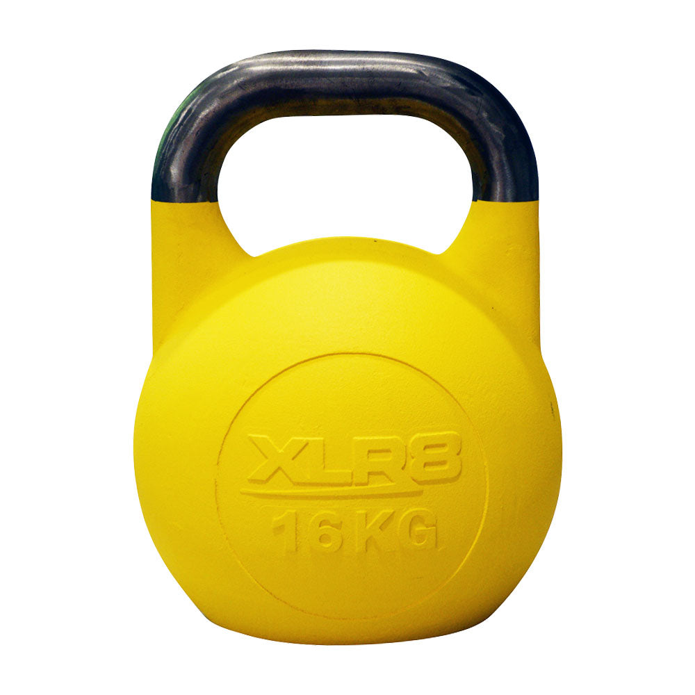 XLR8 Competition Kettle Bells - Professional Grade Cast Iron Kettlebells for CrossFit, HIIT & Strength Training - Perfect for Home Gym, Weightlifting & Functional Fitness Workouts