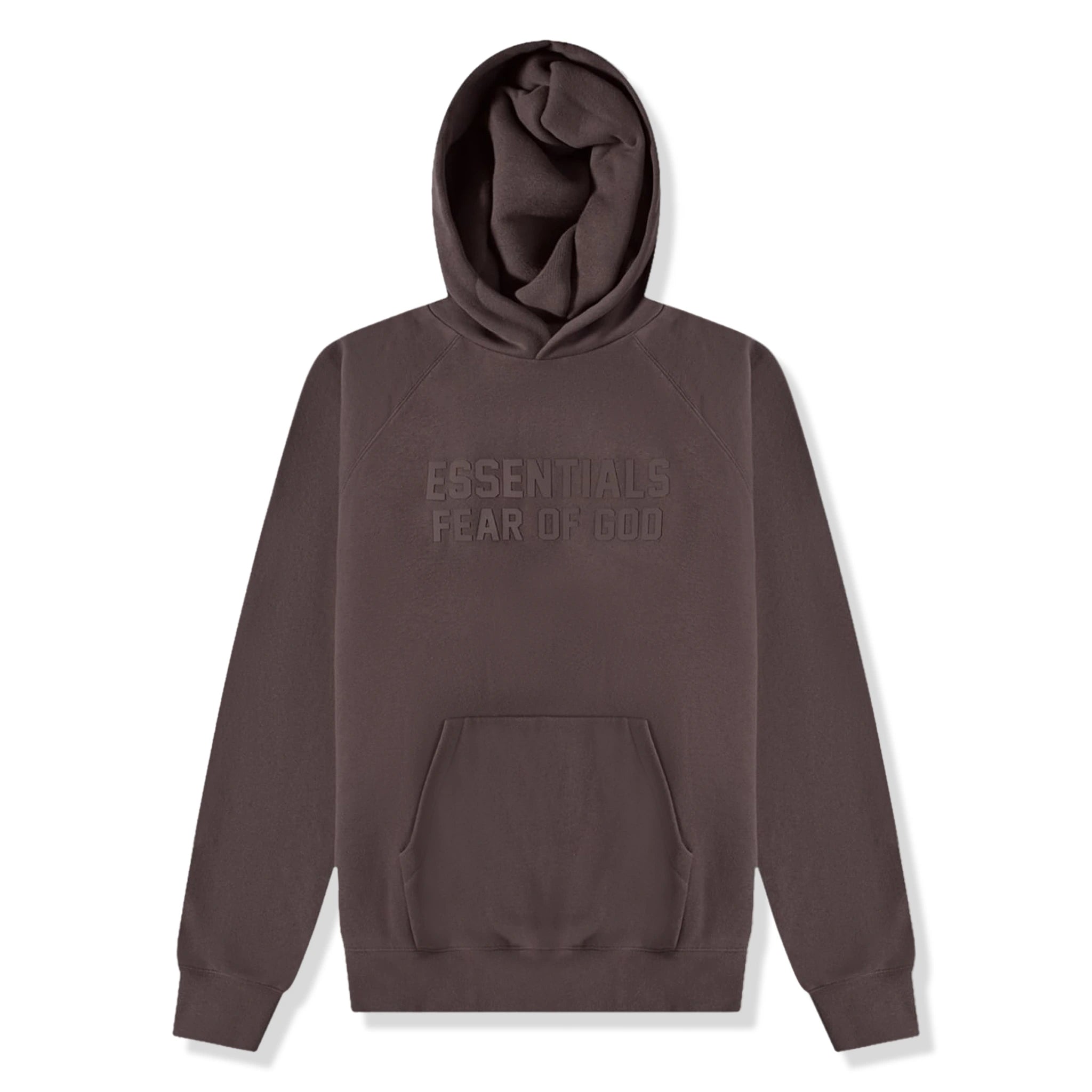 Fear of God Essentials Plum Hoodie for Men - Soft Cotton Pullover Sweatshirt (SS23 Collection) - Perfect for Casual Wear, Street Style & Loungewear