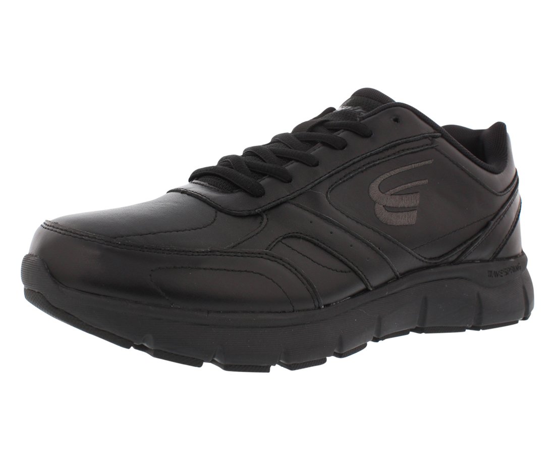 Spira Wavewalker Men's Slip Resistant Walking Shoes - Black Size 11 4E Wide | Non-Slip Comfortable Work Shoes for Walking, Standing All Day | Ideal for Nurses, Chefs & Warehouse Workers