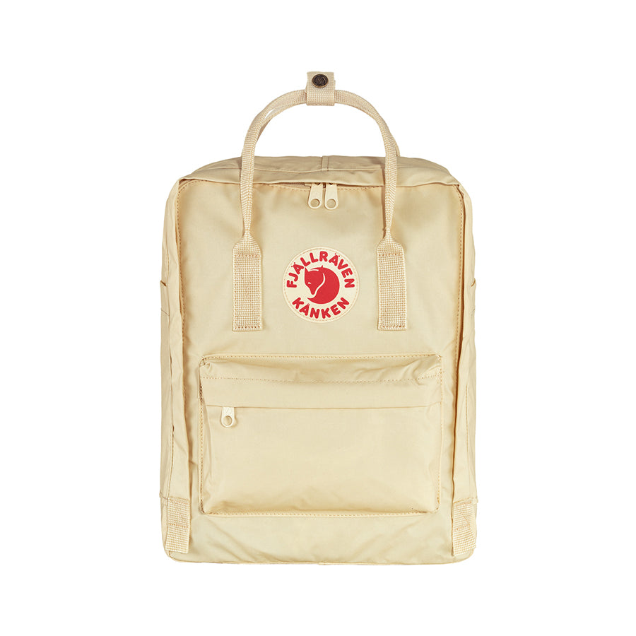 Fjallraven Kanken Backpack SS22 - Light Oak Color Laptop Backpack for School, Travel & Outdoor Adventures | Water-Resistant Daypack for Men & Women