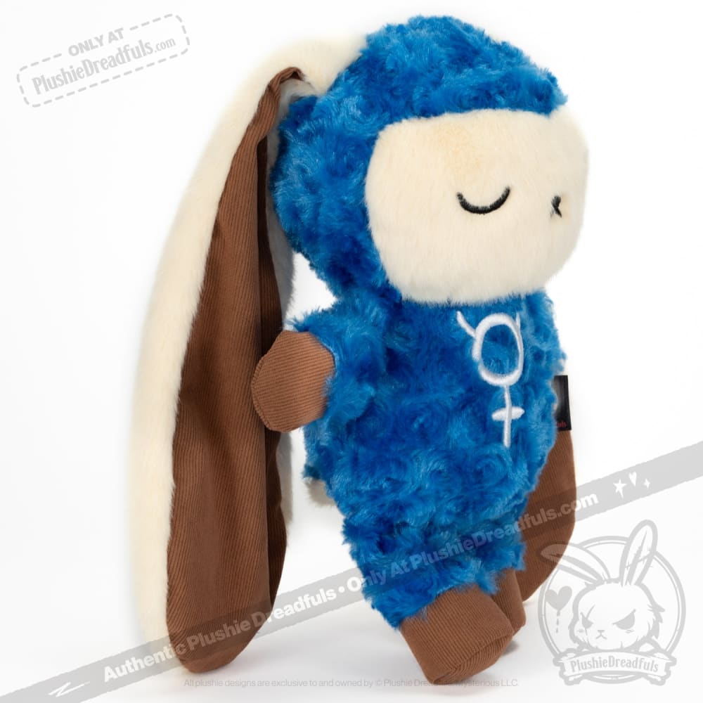 Plushie Dreadfuls Functional Neurological Disorder Rabbit Stuffed Animal - Soft Huggable Plush Toy for Anxiety Relief, Comfort & Awareness