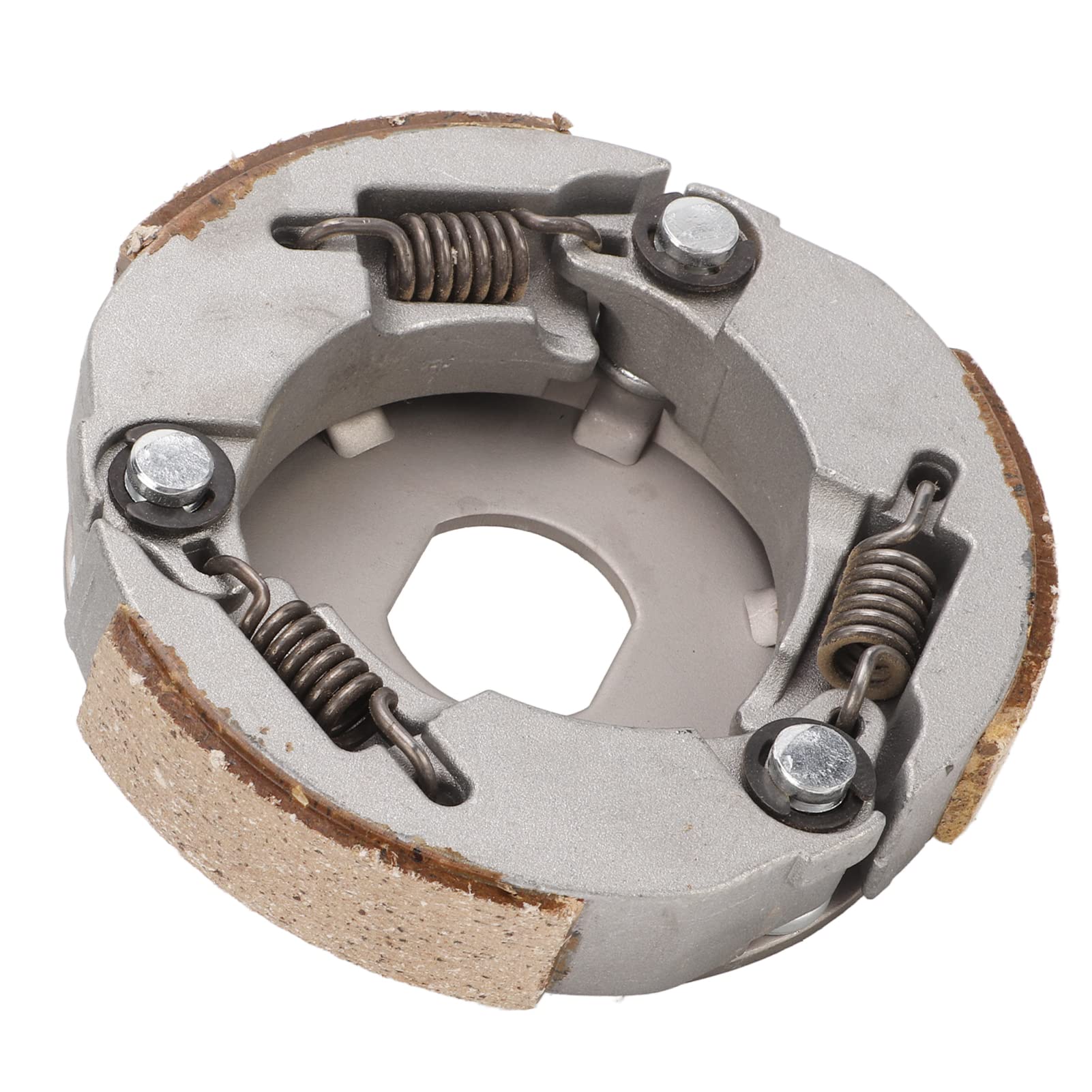 Centrifugal Clutch Shoe Driven Wheel Assembly - Semi-Metal Brake Pads Smooth Replacement for 100cc Motorcycles | Durable Clutch Block for ATV, Scooter & Off-Road Vehicles