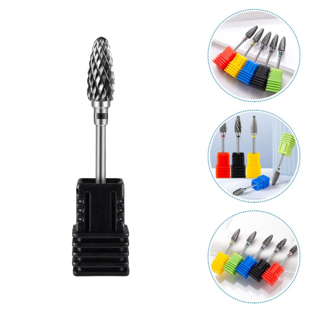 Minkissy Professional Nail Drill Bits Set - Tungsten Steel Nail Polisher, Cuticle & Acrylic Nail Grinding Bits for Manicure & Pedicure | Perfect for Salon, Home Nail Care & DIY Nail Art