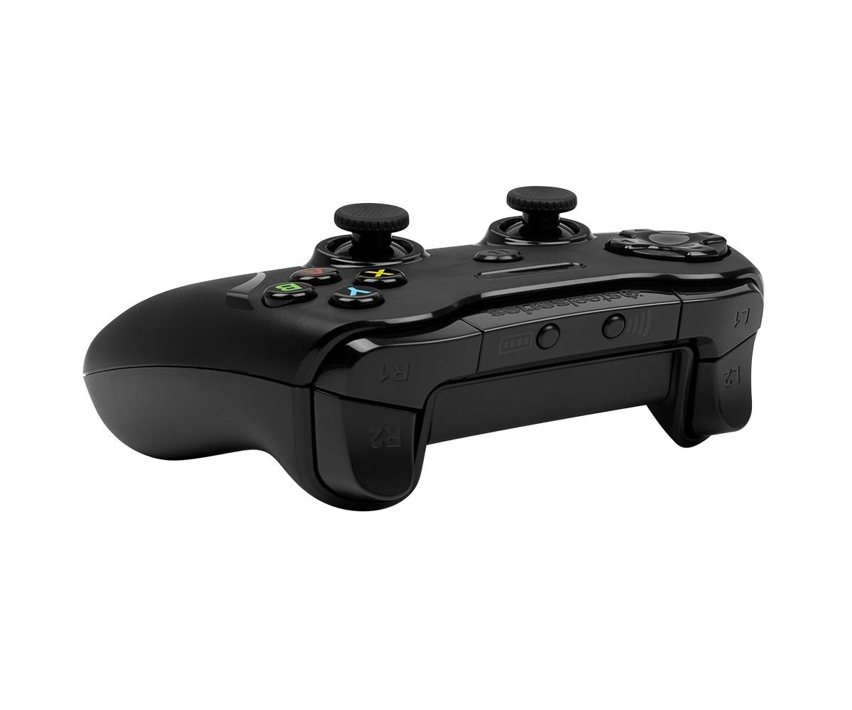 SteelSeries Stratus XL Bluetooth Wireless Gaming Controller for iPhone, iPad, iOS - Premium Mobile Gamepad for Fortnite, Call of Duty, Minecraft - Ergonomic Design for Long Gaming Sessions