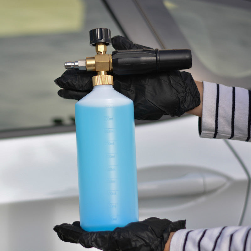 Premium Foam Cannon & Car Wash Kit with Stripper Suds - High Pressure Foam Lance for Deep Cleaning, Wax Removal & Detailing - Perfect for Home, Auto Shops & Professional Detailing Services