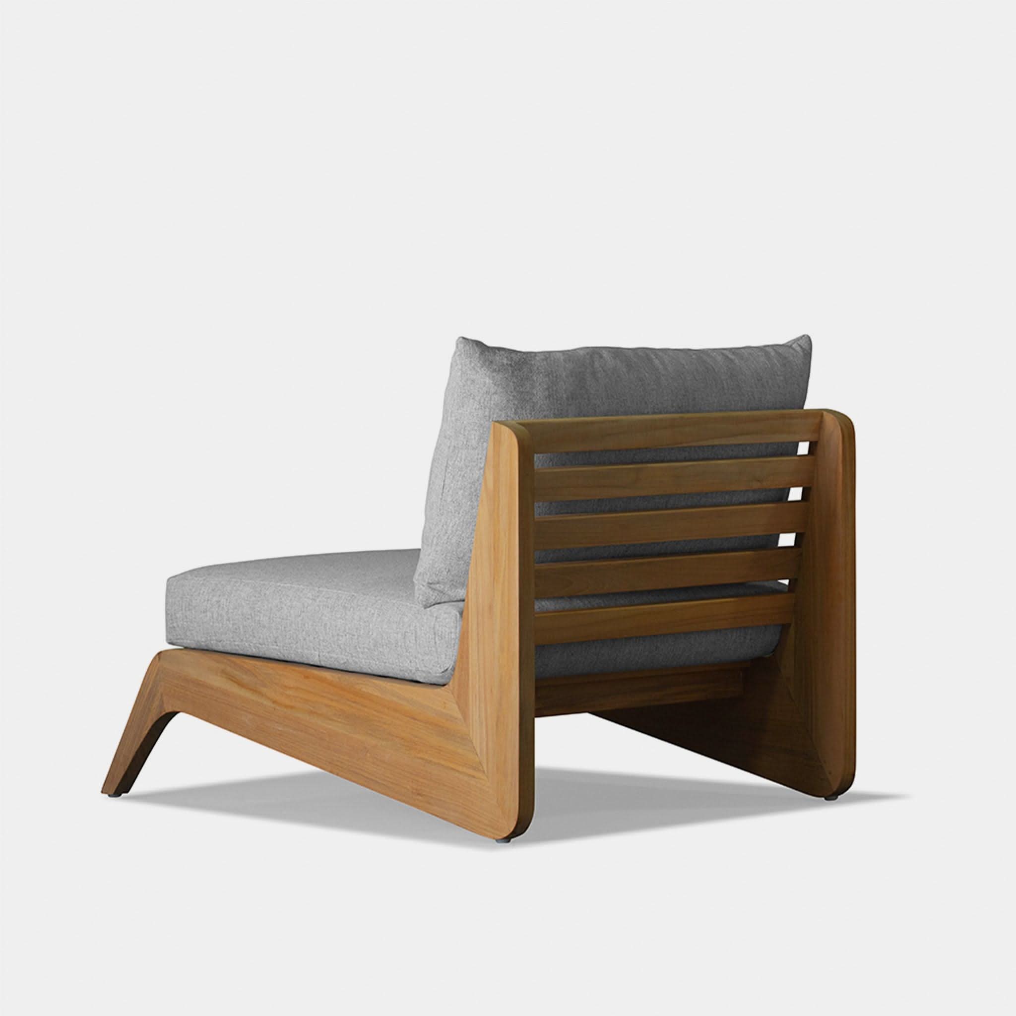 Premium MLB Teak Wood Easy Chair - Comfortable Lounge Chair for Living Room, Patio & Outdoor Relaxation | Durable & Stylish Baseball Fan Furniture
