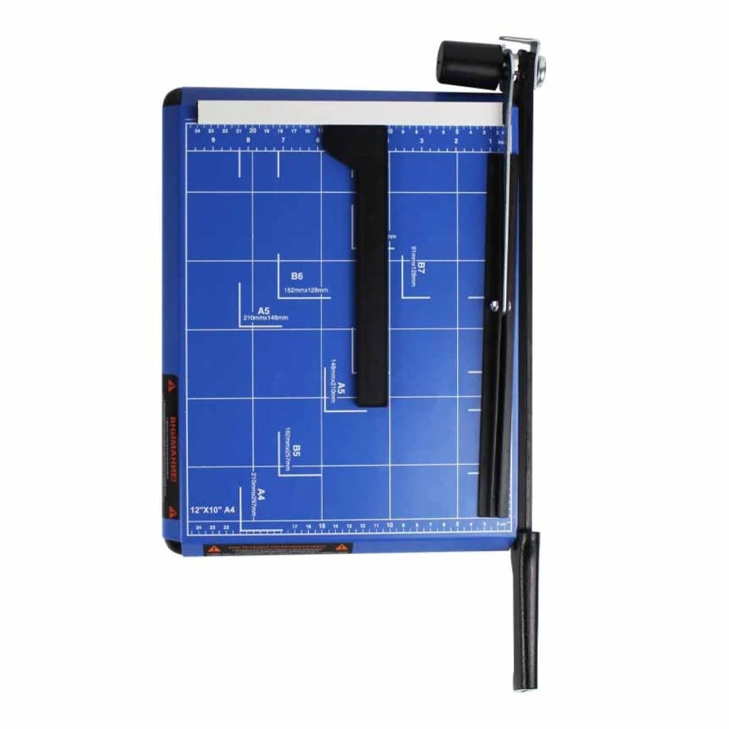 Heavy-Duty A4 Paper Cutter with Round Corner - Professional Photo & Document Trimmer for Scrapbooking, Office, and Crafting Projects