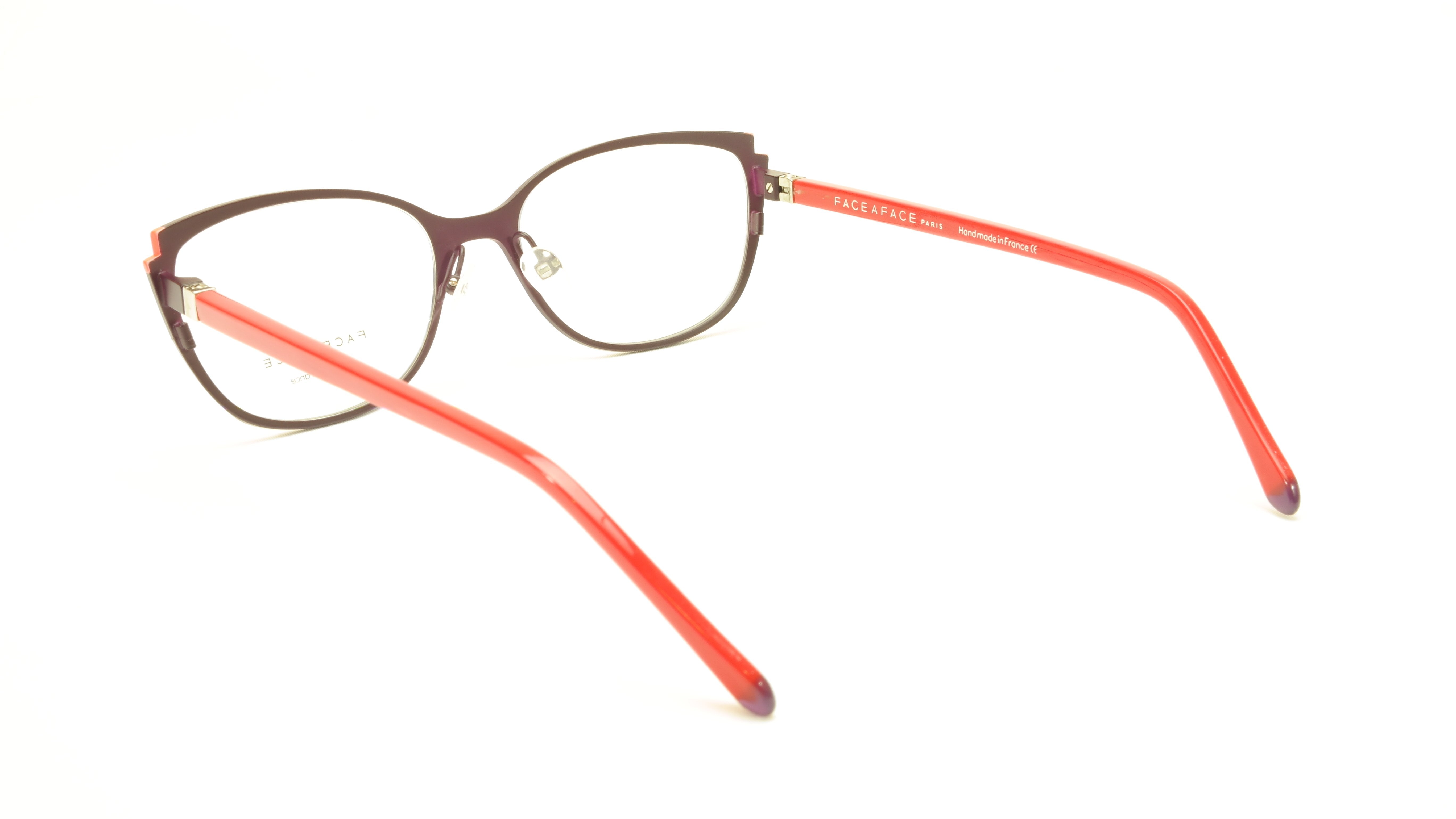 Face A Face Books 2 Col. 9560 Eyeglasses - French Made Acetate Frame (52-17-135) | Lightweight & Stylish for Reading, Work & Everyday Wear