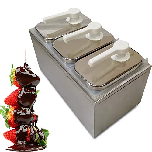 0.8 Gallon (3L) Stainless Steel Sauce Dispenser Pump - Commercial Condiment Pump for Salad Dressing, Jam, Syrup & Seasoning Sauces | Perfect for Restaurants, Cafes & Home Kitchens