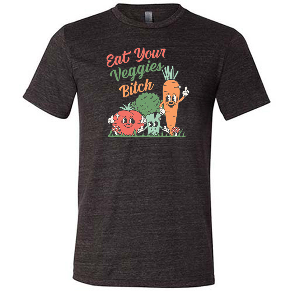Eat Your Veggies Funny Sarcastic T-Shirt - Unisex Casual Cotton Tee for Men & Women - Perfect for Gym, Workout, and Streetwear Fashion