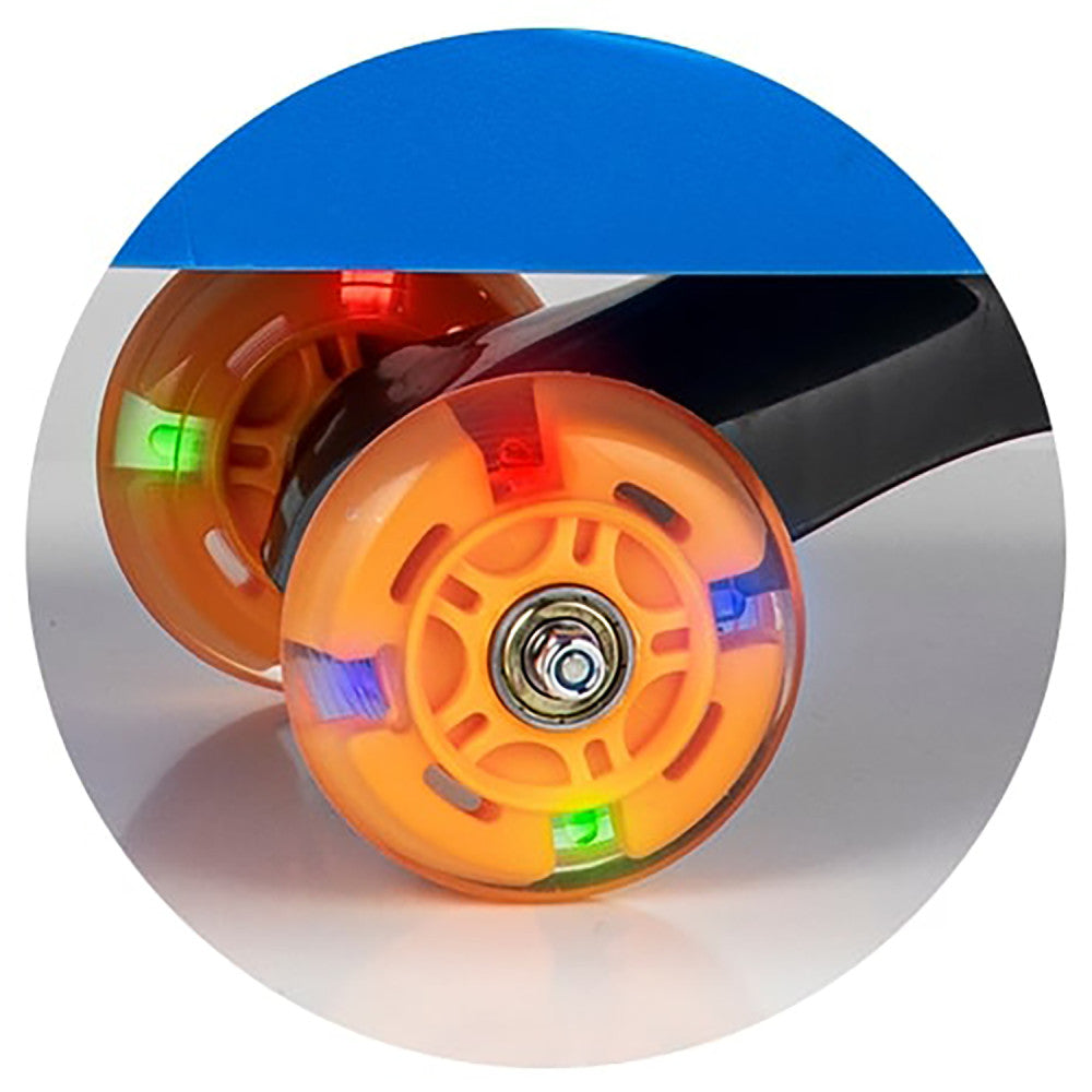 Alex Lightning Glow Rider - Inertia Powered Ride-On Toy for Kids (Blue & Red) - Fun Indoor & Outdoor Play Vehicle for Toddlers