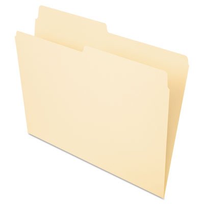 Pendaflex PFX75212 Manila File Folders - Letter Size, 1/3-Cut Tabs, 100-Pack for Office, School, and Home Organization | Perfect for Filing Documents, Receipts, and Important Papers