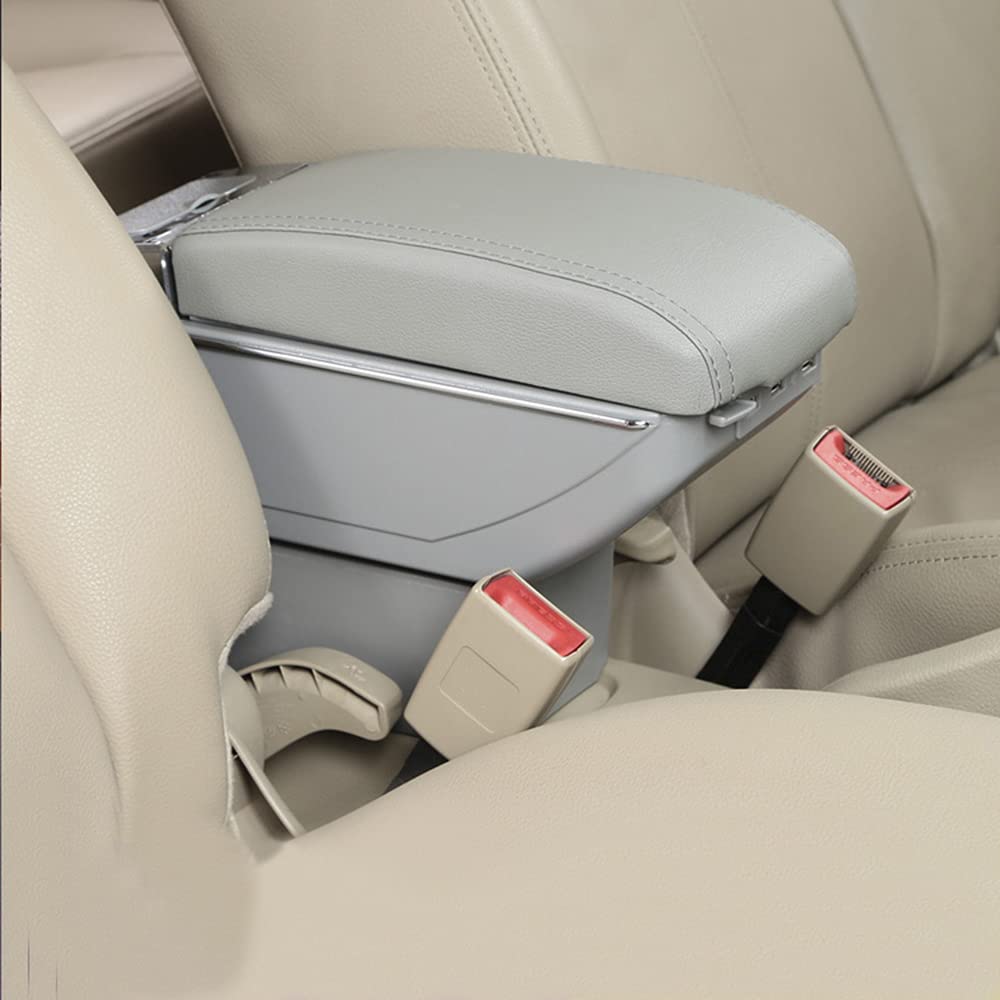 7 USB Car Armrest for Honda Fit/Jazz 2009-2013 - Perfect for Road Trips & Charging Devices