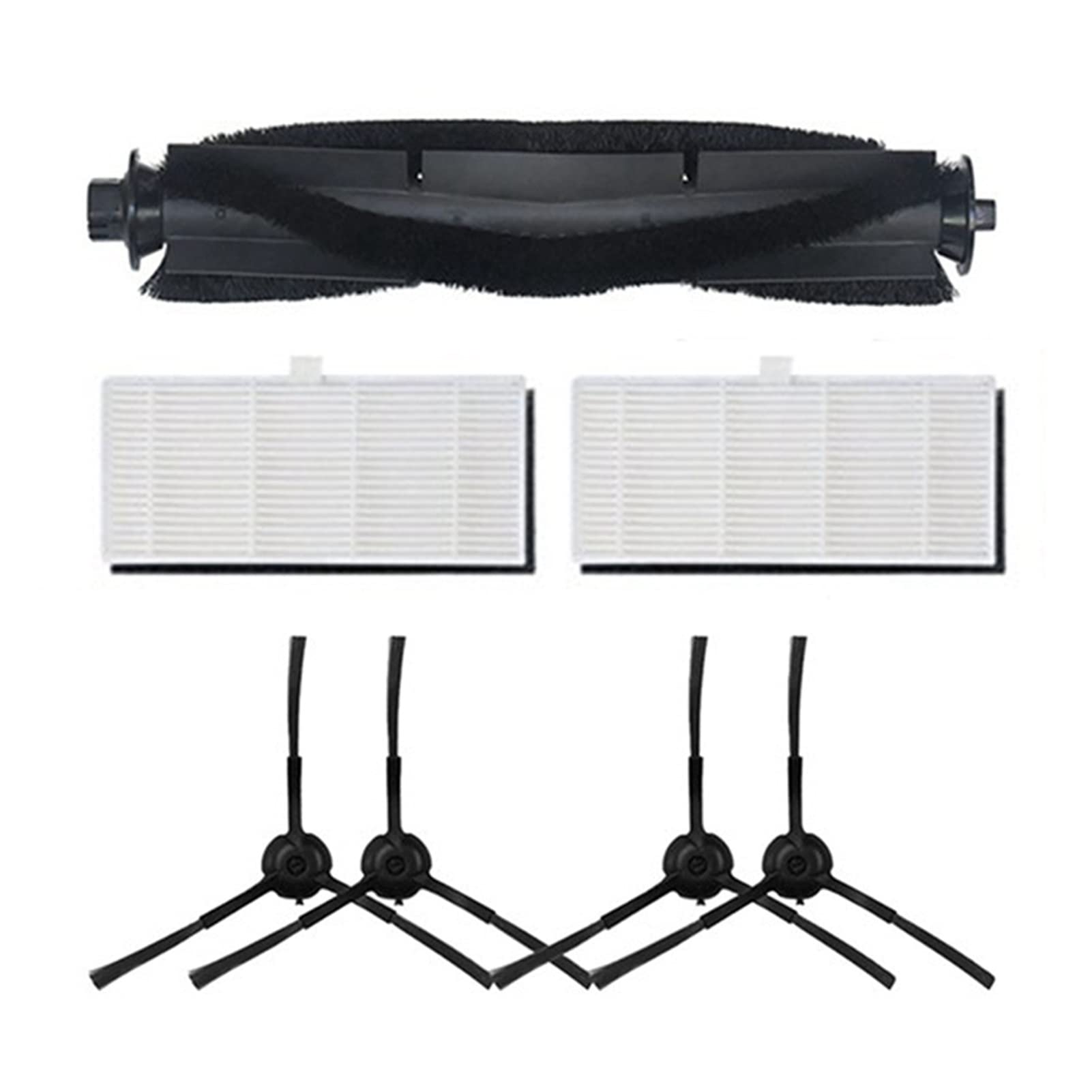 VIGANAN Replacement Parts for Lydsto R1 Robot Vacuum - Compatible Rolling Brush, Side Brush & HEPA Filters Accessories Kit | Vacuum Cleaner Spares for Hardwood Floors, Carpets & Pet Hair Cleaning