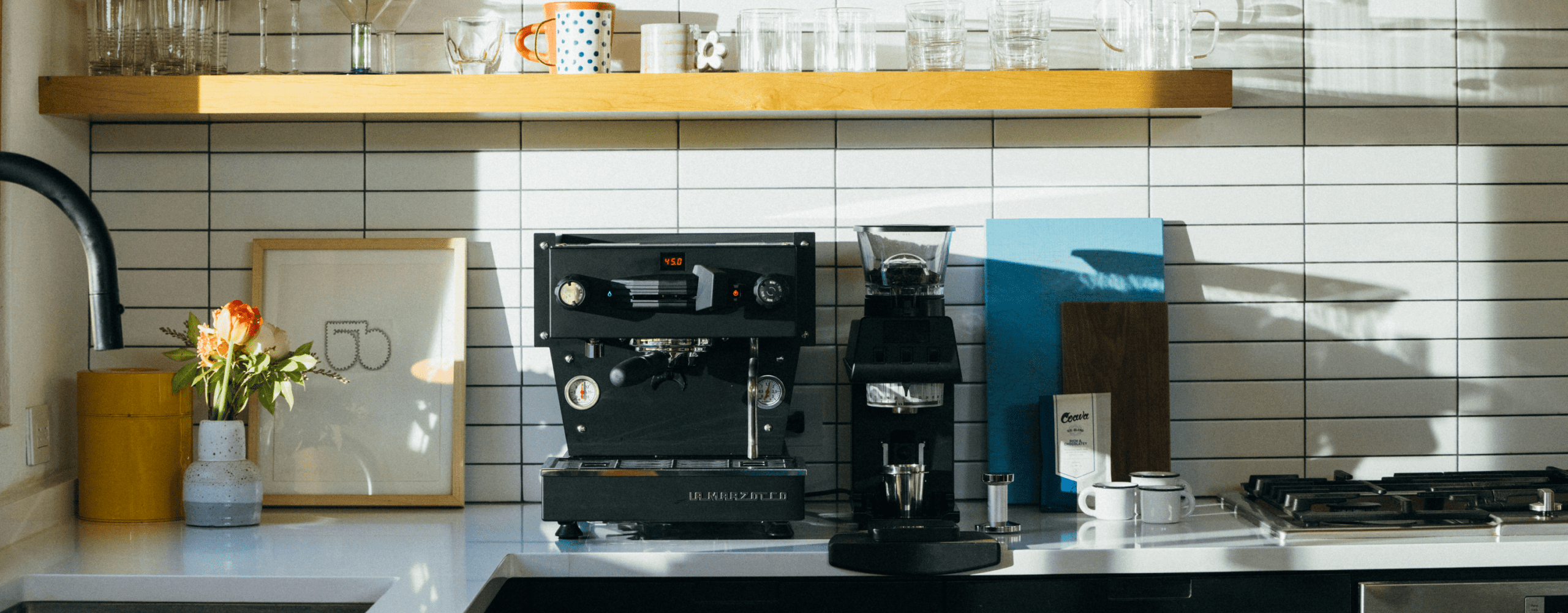 La Marzocco Linea Mini Espresso Machine - Professional Home Coffee Maker with PID Temperature Control | Perfect for Coffee Shops, Home Baristas & Office Break Rooms