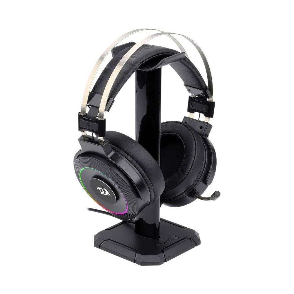 Redragon Lamia 2 H320 RGB USB Gaming Headset with Microphone - Virtual 7.1 Surround Sound, Noise Cancelling Mic, Comfortable Ear Cushions for PC, PS4, Xbox - Perfect for FPS, Streaming & Online Gaming