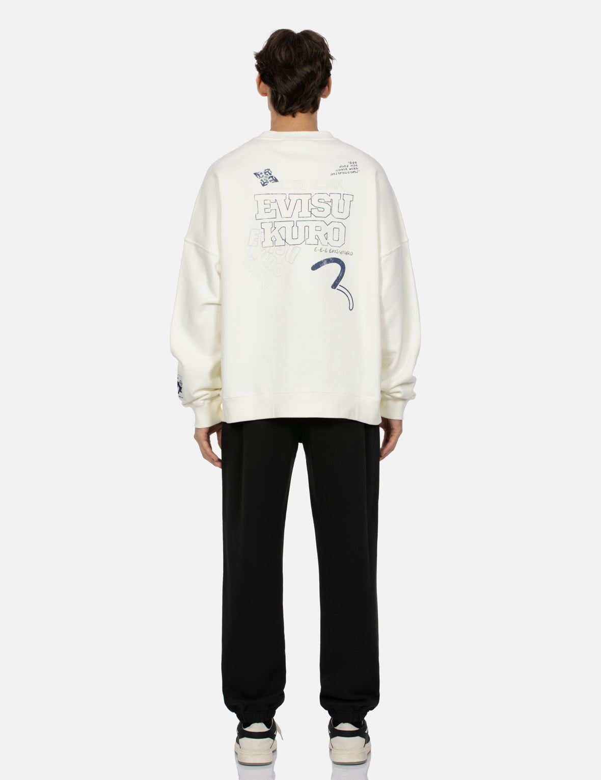 Stylish Logo & Seagull Print Oversized Sweatshirt for Women - Cozy Pullover Hoodie for Casual Wear, Street Fashion & Loungewear