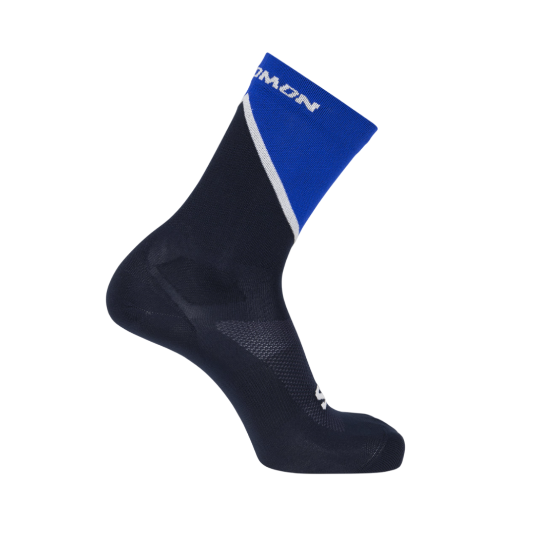 Salomon Unisex Pulse Crew Hiking Socks - LC2255500 - Moisture-Wicking & Breathable for Outdoor Adventures, Running, and Trekking