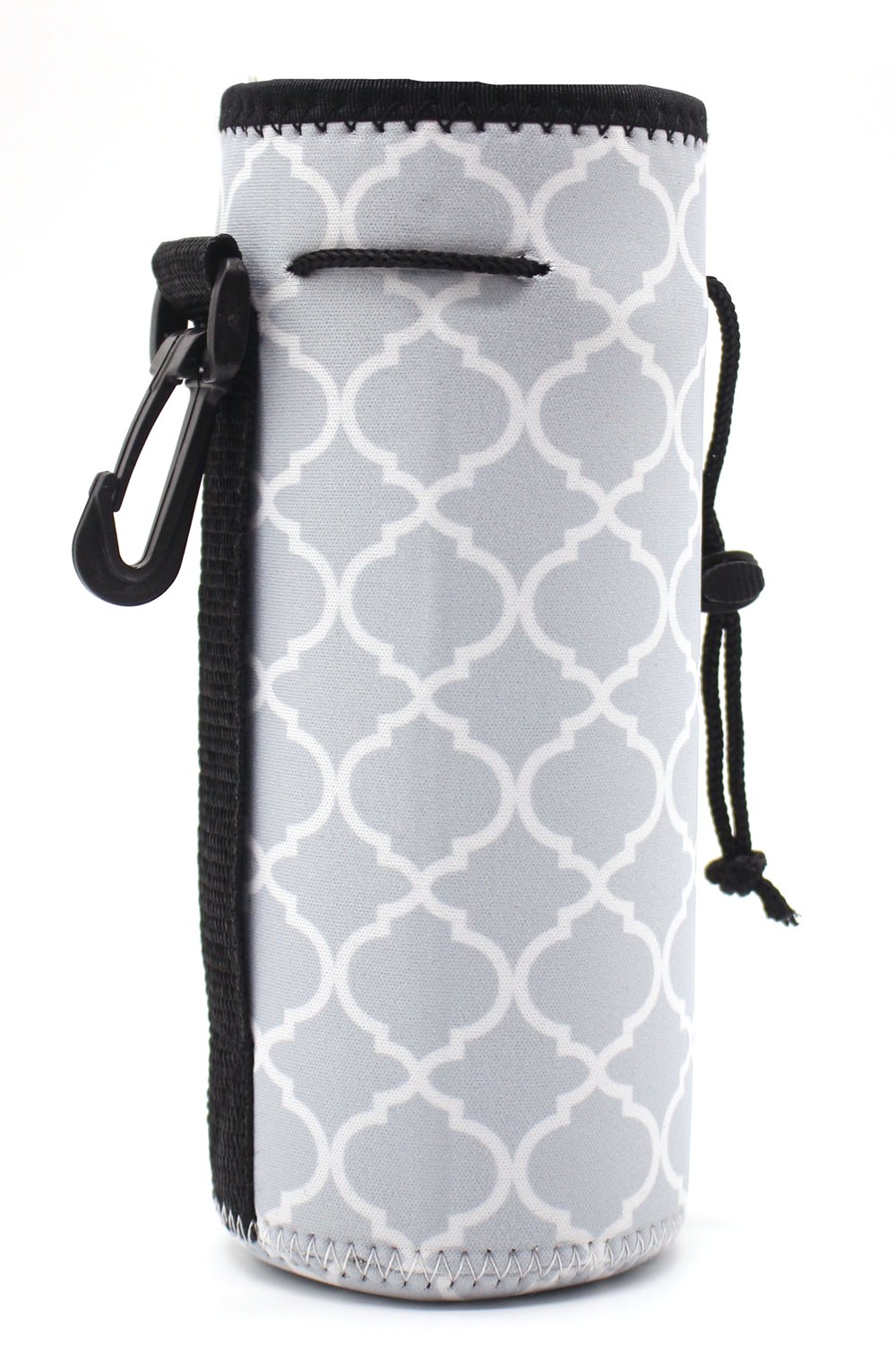 **Insulated Neoprene Water Bottle Holder Pouch - Leak-Proof Carrier for Stainless Steel, Glass & Plastic Bottles - Perfect for Gym, Hiking & Travel**