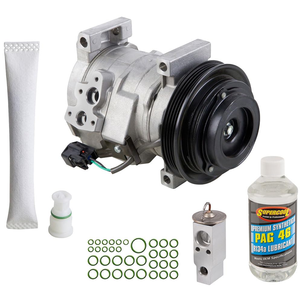 2004-2007 Cadillac CTS OEM AC Compressor with A/C Repair Kit - 60-83545RN | High Performance Replacement Part | Perfect for Summer Cooling & Road Trips