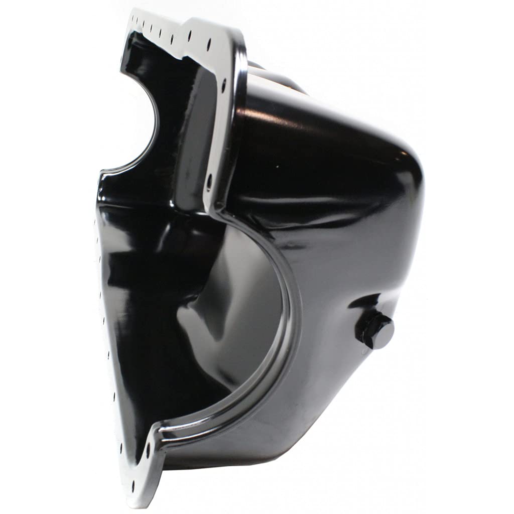 Ford Mustang Oil Pan 1984-1995 Replacement with Oil Level Sensor Hole - 6 Quart Capacity - Heavy Duty Steel Construction - Perfect for Engine Maintenance & Restoration Projects
