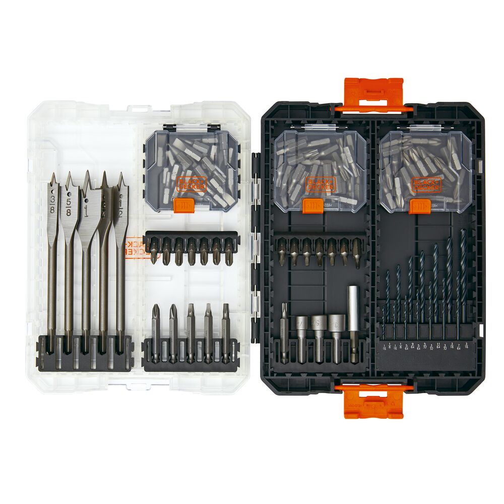 130-Piece Screwdriver and Drill Bit Set - High-Speed Steel Construction for DIY, Home Repair & Professional Use - Perfect for Woodworking, Metal Drilling & Furniture Assembly